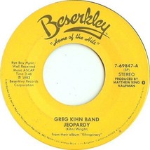 Greg Kihn Band - Jeopardy / Fascination U.S. 7&quot; 1983 2 Tracks Oop - £7.72 GBP