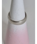 Vintage Sterling Silver Wedding Band Unisex Size 8.5 - $407.23 MXN