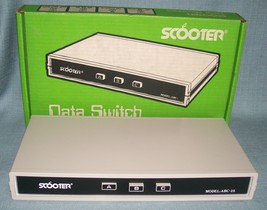 Vintage Ohm Electronics - Scooter Data Switch ABC-25 Serial - £15.65 GBP