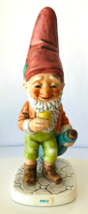 Goebel Co Boy Fritz Boozer Wine Merchant Merry Gnome Porcelain Germany S... - £41.55 GBP