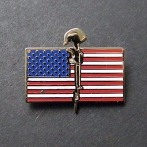 Usa Flag Honor Memorial Remember The Fallen Lapel Pin 1 Inch - £4.57 GBP
