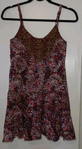 Free People Tank Tunic Size S/P Embroidered Beaded Bohemian Festival Hippie - $21.99