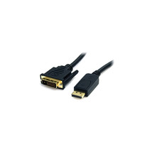 Startech.Com DP2DVI2MM6 6FT Passive Dp 1.2 To DVI-D SINGLE-LINK Cable Connects D - £44.89 GBP