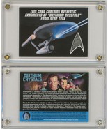 Star Trek Prop Card ~ Screen Used Dilithium Crystals / Starship Enterprise - £46.45 GBP