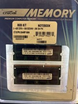 Crucial 8GB SO-DIMM 1333 M Hz PC3-10600 DDR3 Memory (CT2KIT51264BF1339) - £27.16 GBP
