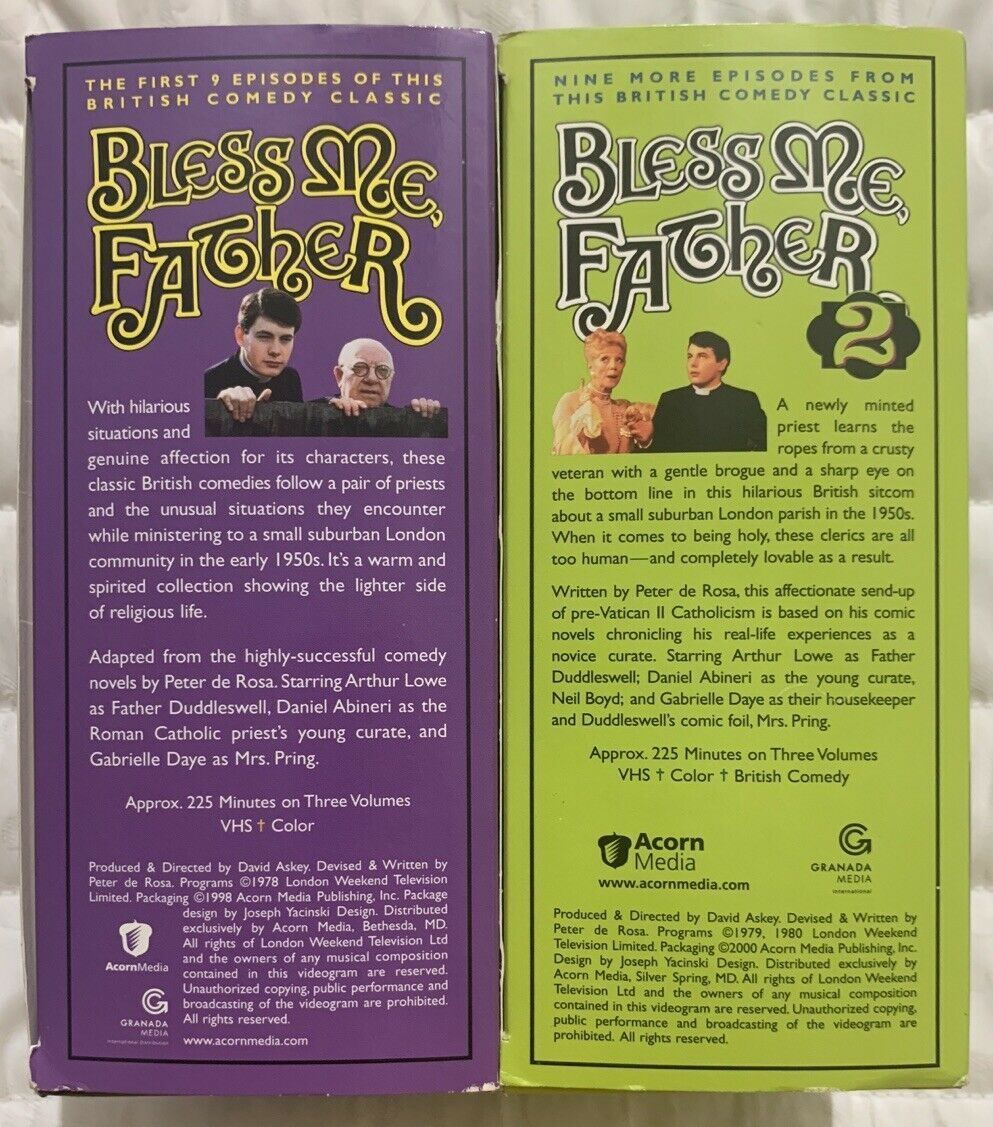 Bless Me Father VHS Collectors Set 1 & 2 (6 and 50 similar items 