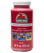 Apple Barrel Acrylic Craft Paint, Bright Red, 16 Fl. Oz. - $9.95