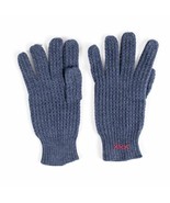 New Italian Air Force Blue Knit Wool Gloves XL Italian Made Heavy Duty F... - $290.77 MXN