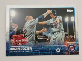 Brian Dozier Minnesota Twins 2015 Topps All Star Game Card #US62 - £0.77 GBP