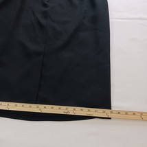 J.R. II Ltd Back Zipper Women's Black Polyester Skirt Size 16W Measured Waist 37 image 11