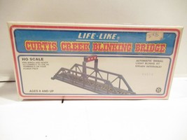 Ho TRAINS- Vintage LIFE-LIKE 08711 Curtis Creek Blinking Bridge -SEALED- S31Y - £9.51 GBP