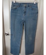 Jones New York Signature Stretch Jeans Womens sz 10P Blue Bootcut W 32 I... - €15,94 EUR