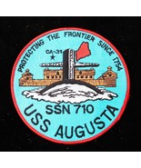USS Augusta SSN 710 - Ship&#39;s Crest BC Patch Cat NOS - $185.43 MXN
