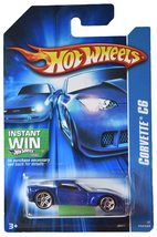 Hot Wheels Corvette C6 - Blue 154/223 Instant Win Card - $18.50