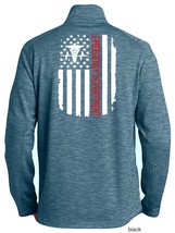 Emergency Department Distressed American Flag Full Zip Port Authority Br... - $74.95+