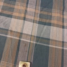 Puritan Button Up Long Sleeve Men's Plaid Green Shirt Spread Collar Size Large image 12