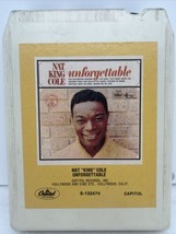Vintage NAT “KING” COLE:- Unforgettable - 8 Track Tape Capitol Records S... - £7.54 GBP