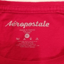 Aéropostale Men’s Red NYC Graphic Cotton Long Sleeve Pullover T-Shirt Size XL image 3