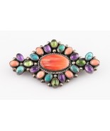 Authenticity Guarantee

Gorgeous Sterling Silver Brooch w/ Various Bezel... - $701.25 CAD