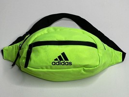 Adidas Unisex Rand II Waist Pack Fanny Pack Zipper Bag Neon Green - £27.53 GBP