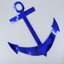 Anchor Mylar Cut-Out Shapes Confetti Die Cut 15 pcs  FREE SHIPPING - $6.99