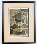 John Weinkein Numbered Print Titled Balling 2/8 Pencil Signed Matted and... - $494.01