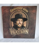 &quot;WAYLON JENNINGS GREATEST HITS&quot; 1979 LP  CLASSIC COUNTRY ROCK VINTAGE VINYL - $169.45 MXN