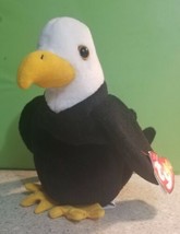 TY Beanie Baby Baldy The Bald Eagle With Tags PVC  1996 COMBINED SHIPPING  - £2.22 GBP