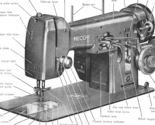 Necchi BU Mira manual sewing machine for instructions Hard Copy - £14.15 GBP