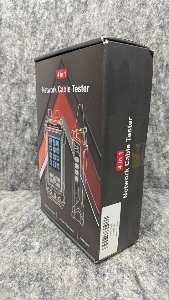 New/Sealed FIXCHIGO MT0003-RD Red Multifunctional Network Cable Tester Item image 5