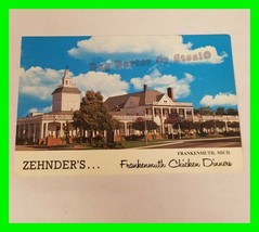 Vintage Zehnder&#39;s Frankenmuth Chicken Dinners Frankenmuth, MI Postcard U... - £7.98 GBP