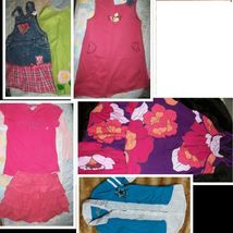 7 PC LOT Size 5 Years CLOTHES LOT FALL/SUMMER SHIRTS SHORTS SKIRTS DRESS - £25.94 GBP