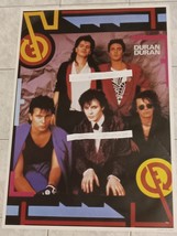 DURAN DURAN VINTAGE FULL COLOR POSTER 21 1/4 X 30 3/4 INCHES!! RARE!! ON... - $27.69