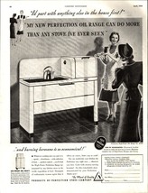 1938 PERFECTION STOVE CO. CLEVELAND, OHIO. HIGH-POWER OIL RANGE b9 - $19.09