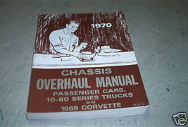 1969 1970 Chevrolet Corvette Camaro Nova Chassis Overhaul Service Shop Manual  - £26.63 GBP
