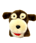 Vings AGS Plush Pepper Hand Puppet Dog Puppy Brown White Stuffed 8&quot; - $14.58