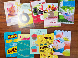 10 Birthday Greeting Cards Hallmark Big Lot Friend Funny Shoebox Love Kids Bday3 - £3.13 GBP