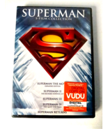 Superman 1 2 3 4 5-Film Collection DVD 5-Disk Movie Set I II III IV V Re... - £9.40 GBP