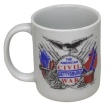 American Civil War Gettysburg Coffee Mug History Souvenir 1863 Union Fla... - £11.82 GBP