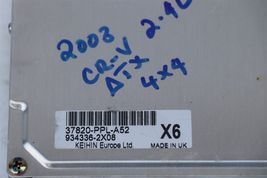 03-04 Honda CR-V 2.4L AWD AT ECU PCM Engine Computer & Immobilizer 37820-PPL-A52 image 4