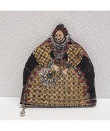 Vintage Queen Elizabeth Change Purse Zip Coin Purse - $40.59 CAD