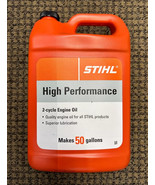 New Genuine Stihl High Performance 1 Gallon 2 Cycle Engine Oil 0781-319-... - $109.74 CAD