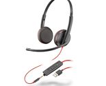 Poly Blackwire C3225 Headset - Stereo - Mini-phone (3.5mm) - Wired - 32 ... - £38.39 GBP