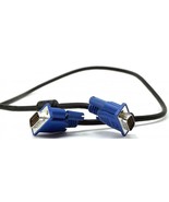 HP VIDEO CABLE 15 pin Male to Male 6ft super VGA SVGA LED LCD monitor vi... - $25.43