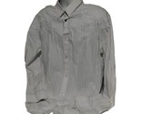 Roar Shirt Men&#39;s XXL Long Sleeve Navigator Double Sided Embroidery White - $22.20