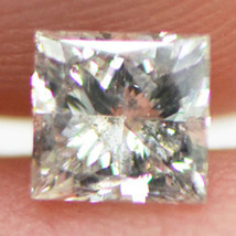 Princess Cut Diamond 0.55 Carat E Color SI2 Loose Natural Enhanced Certified - £306.79 GBP