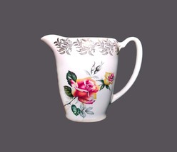 Lord Nelson Pottery pitcher. Roses, filigree. Made in England. - £35.45 GBP