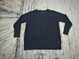 Tommy Hilfiger men&#39;s cotton pull over sweater size XL dark navy blue - £29.49 GBP