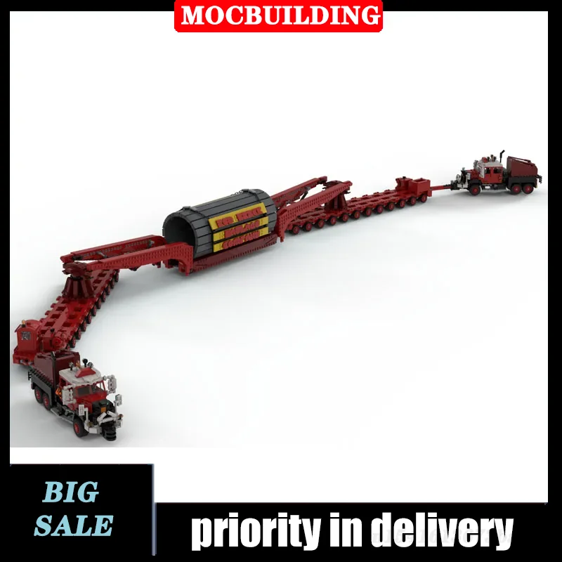 City Cargo Stud Transport Reactor Bundle Model Building Block MOC Set Truck Fi - £98.83 GBP+