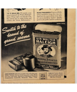 1938 Sir Walter Raleigh Pipe Tobacco Advertisement Antique Smoking E90F2 - €17,14 EUR